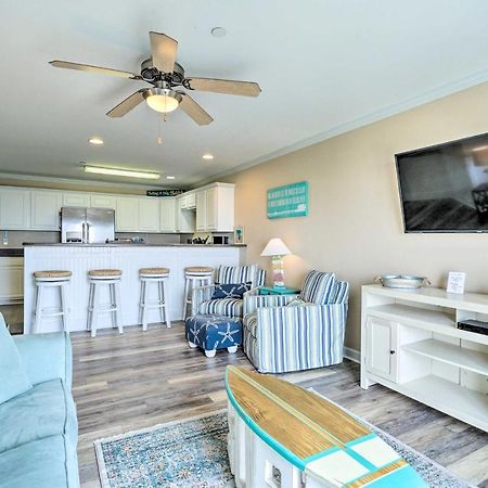 Ocean-View Oak Island Condo, 1 Block To Beach! ภายนอก รูปภาพ