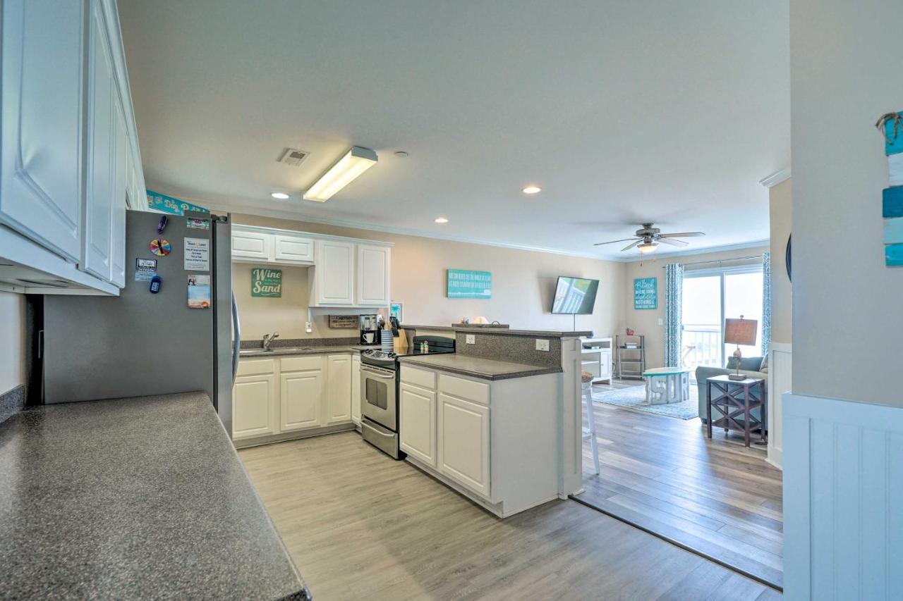Ocean-View Oak Island Condo, 1 Block To Beach! ภายนอก รูปภาพ