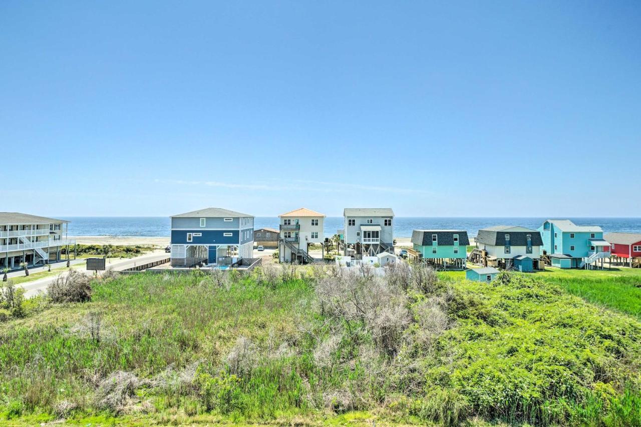 Ocean-View Oak Island Condo, 1 Block To Beach! ภายนอก รูปภาพ